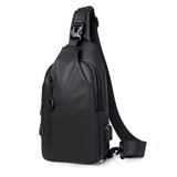 Sac à dos et poitrine bandoulière noir