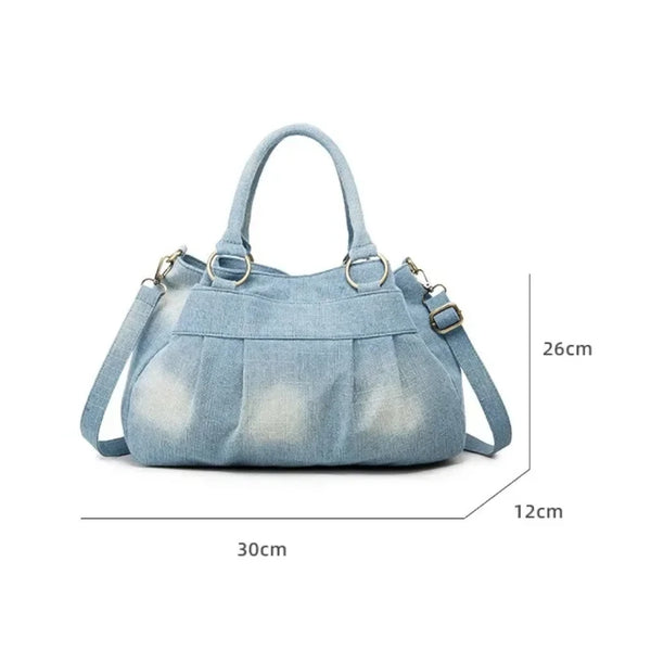 Sac à main en jean bandoulière dimensions