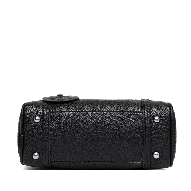 Sac à main poignées et bandoulière dessous