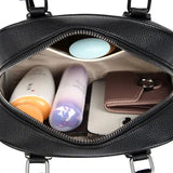 Sac à main poignées et bandoulière rempli