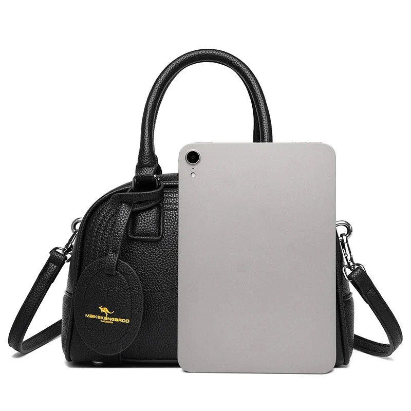 Sac à main poignées et bandoulière tablette