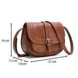 Sac en bandoulière en cuir dimensions