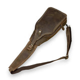 Sac bandoulière en cuir pour homme en entier