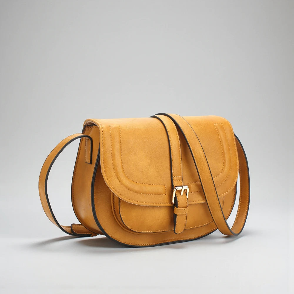 Sac à bandoulière en cuir pour femme