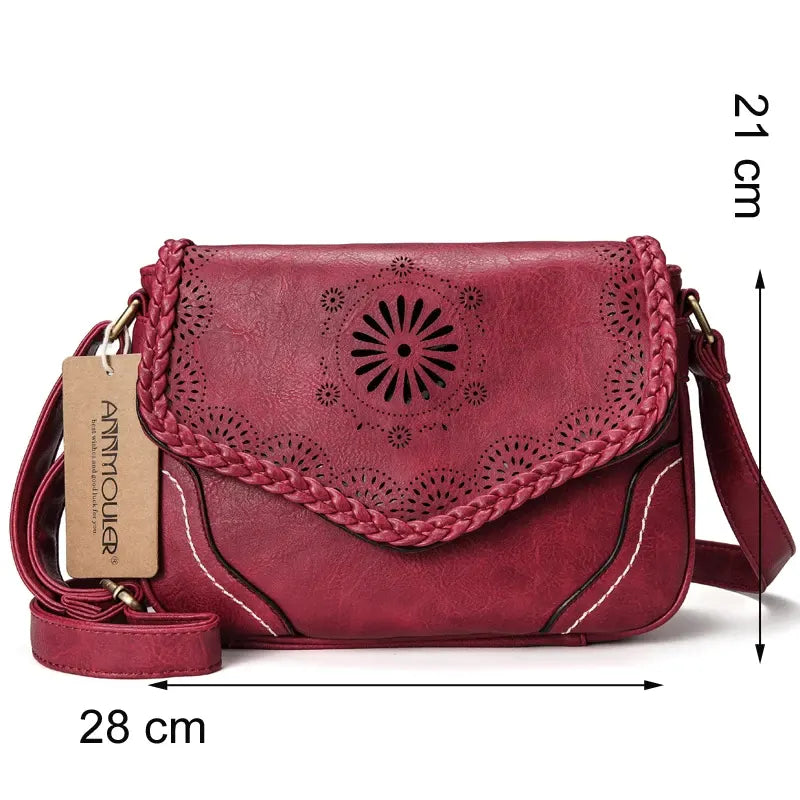 Sac bandoulière cuir vintage femme dimensions