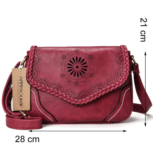 Sac bandoulière cuir vintage femme dimensions