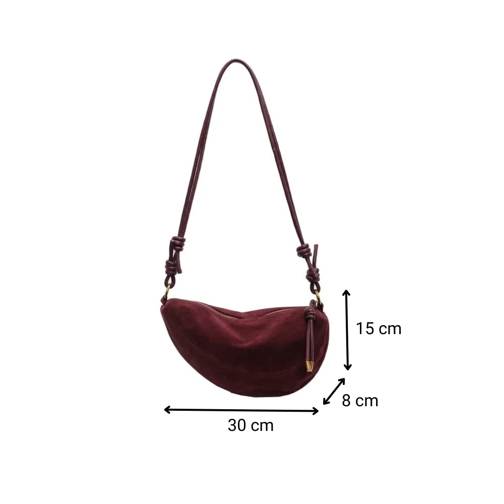 Sac bandoulière en daim femme dimensions