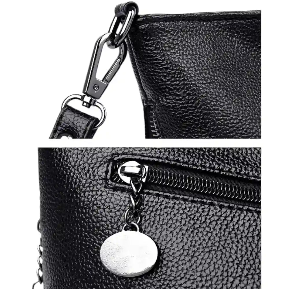 Sac bandoulière femme en cuir