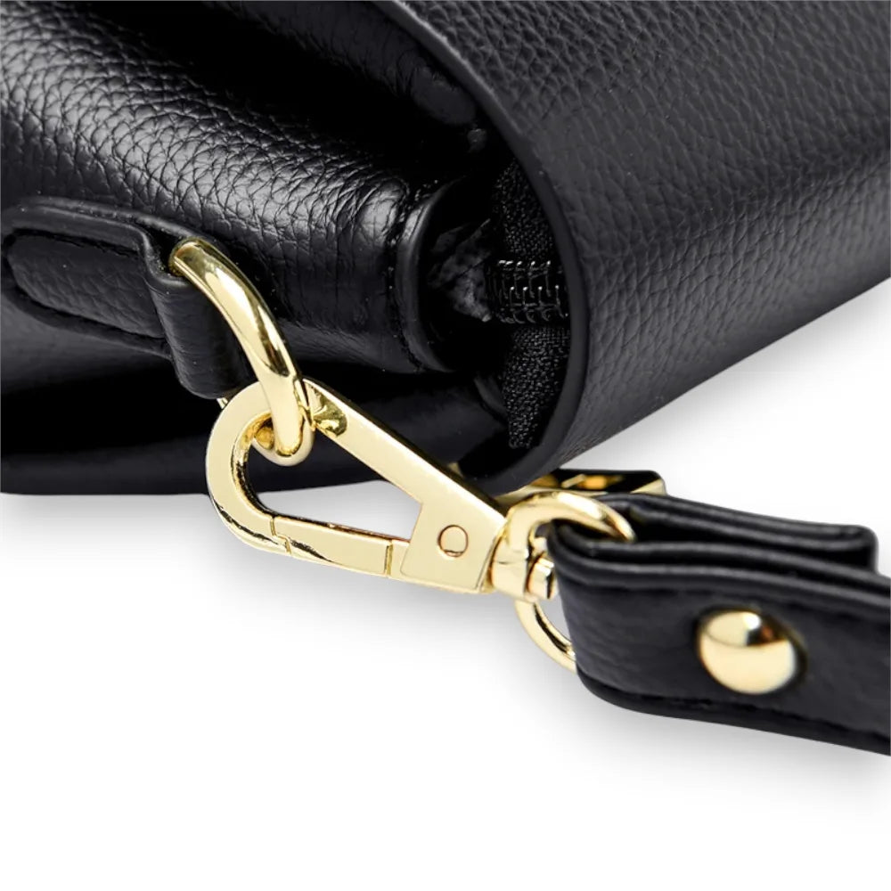 Sac bandoulière femme en cuir style luxe