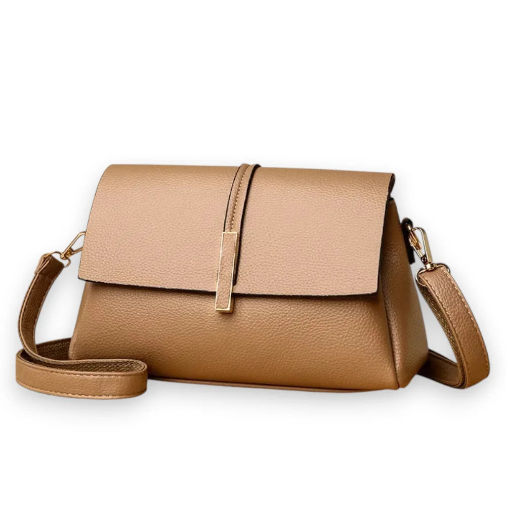Sac bandoulière femme en cuir style luxe