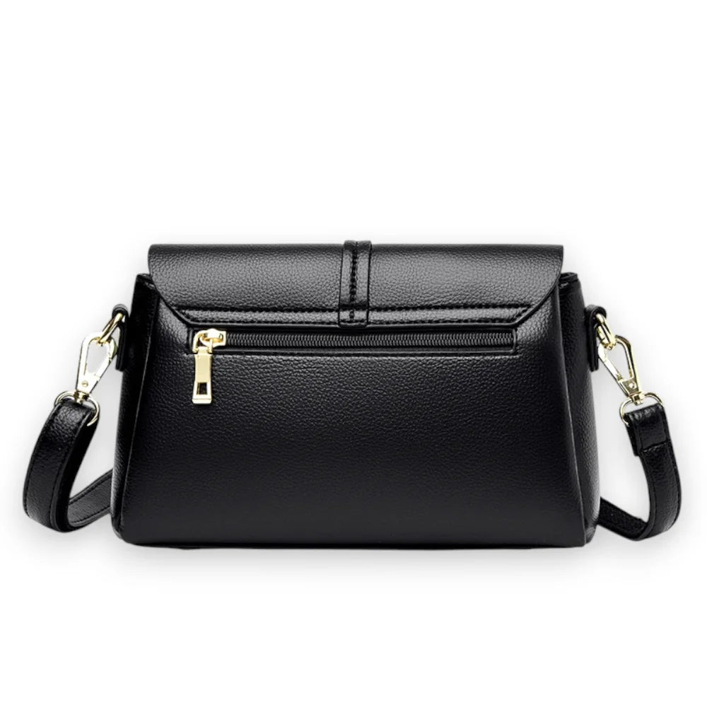 Sac bandoulière femme en cuir style luxe