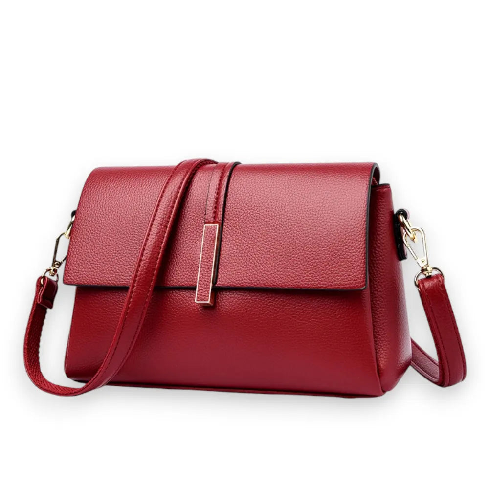 Sac bandoulière femme en cuir style luxe