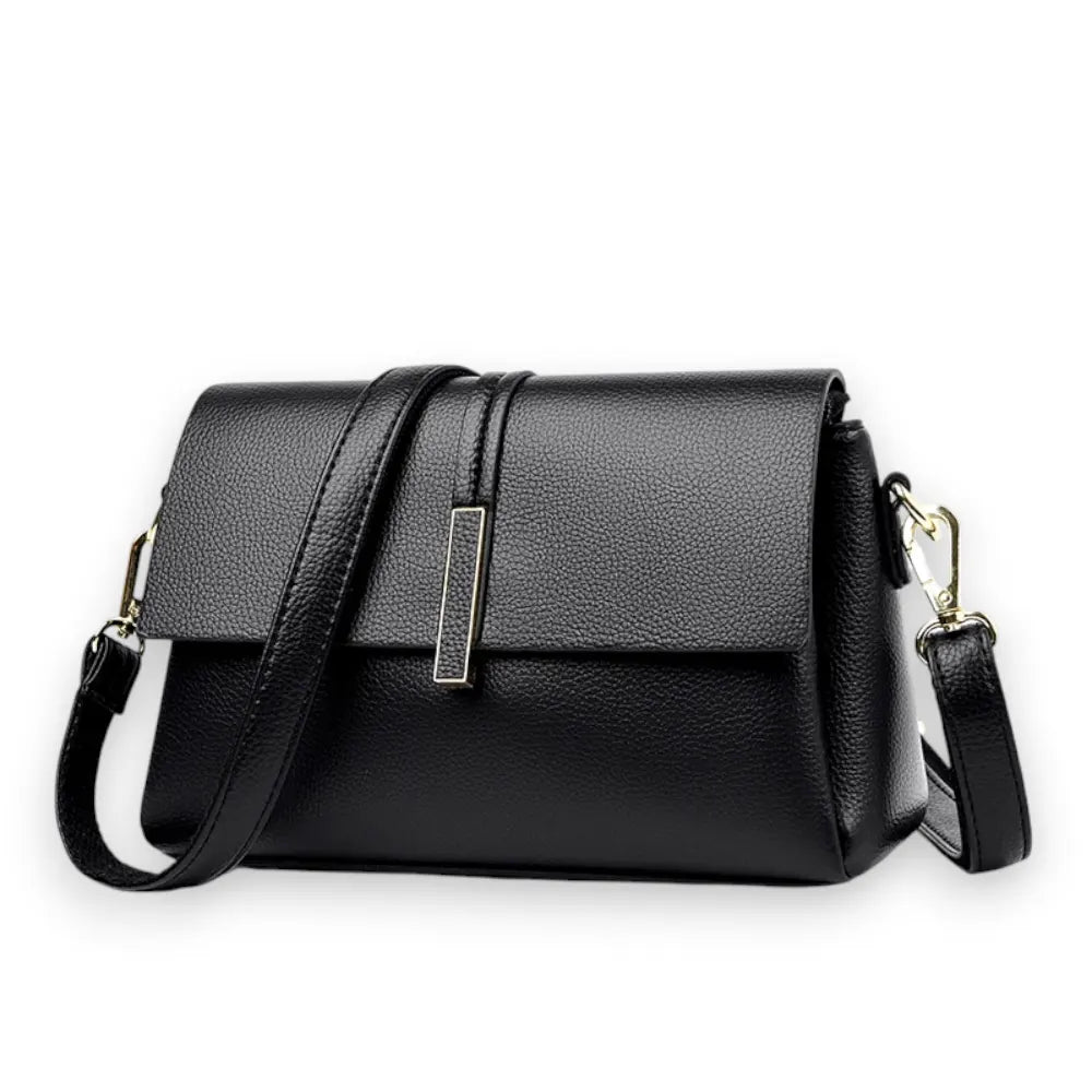 Sac bandoulière femme en cuir style luxe
