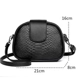 Sac bandoulière femme en cuir véritable, dimensions