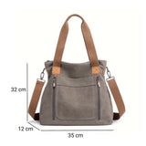 Sac bandoulière femme en toile dimensions