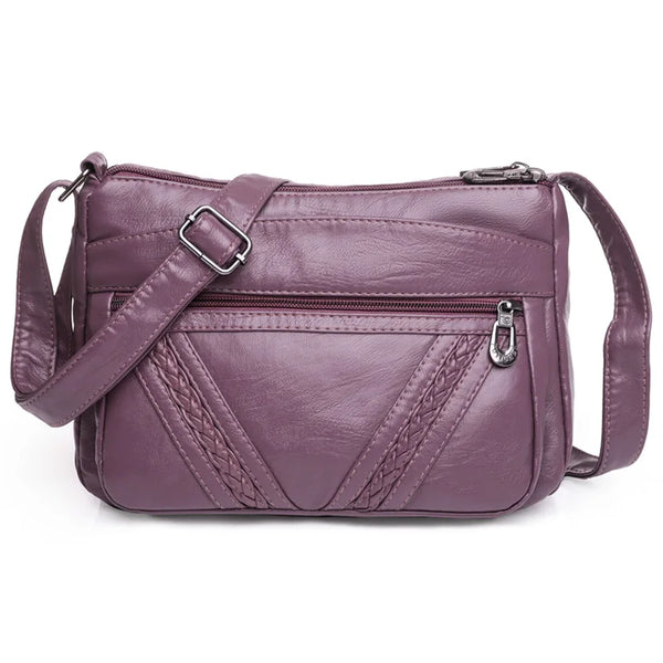 Sac bandoulière femme pour tous les jours violet