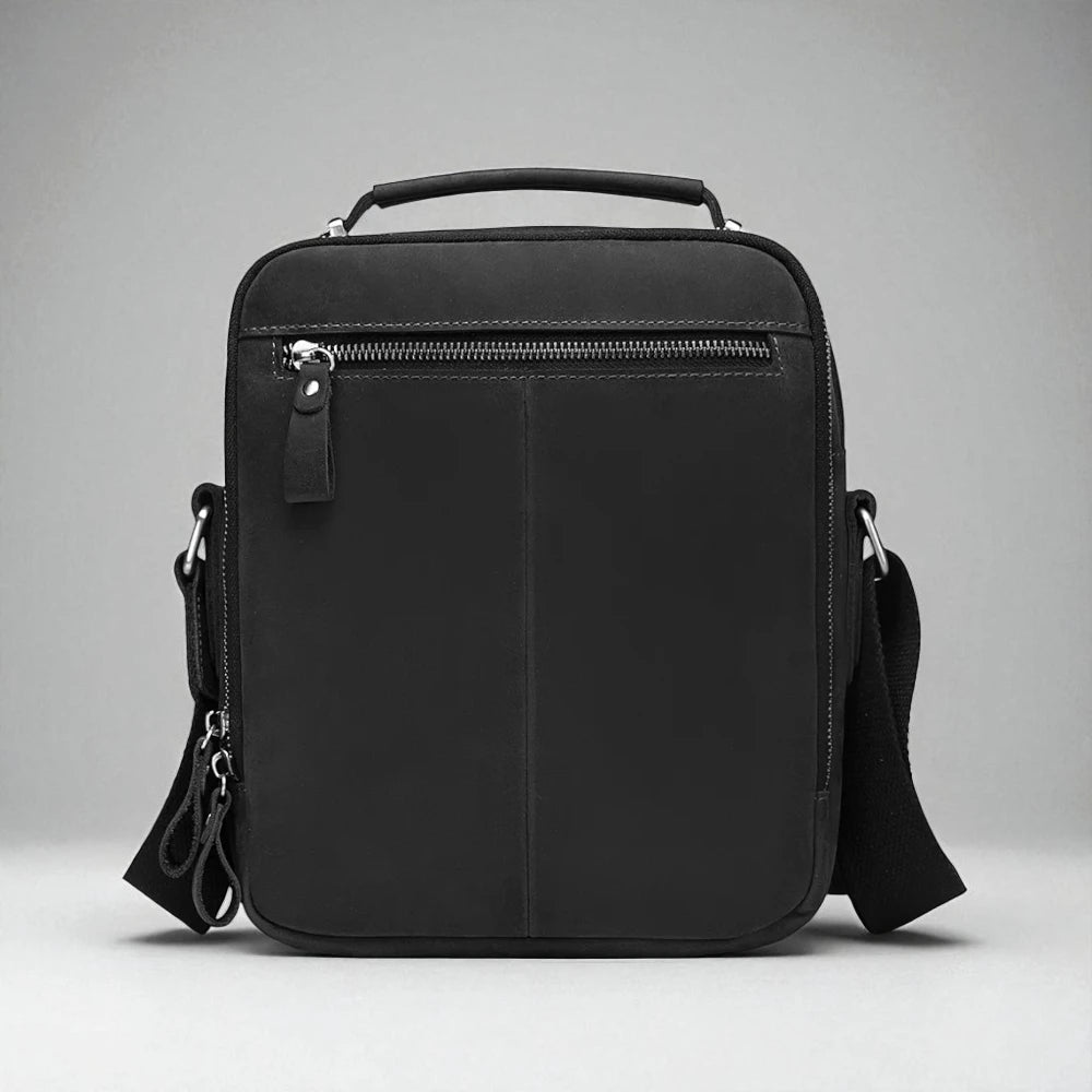 Sac bandoulière pour homme en cuir véritable