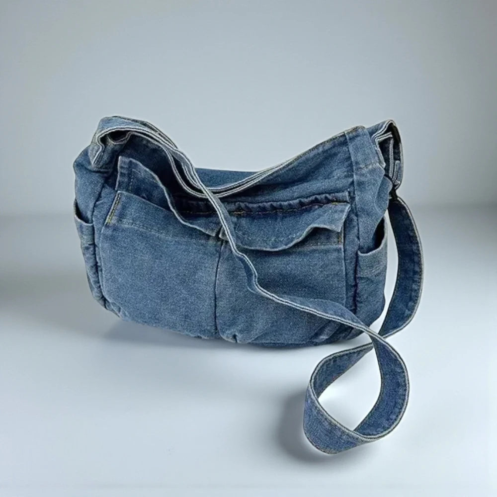 Sac bandoulière en jean