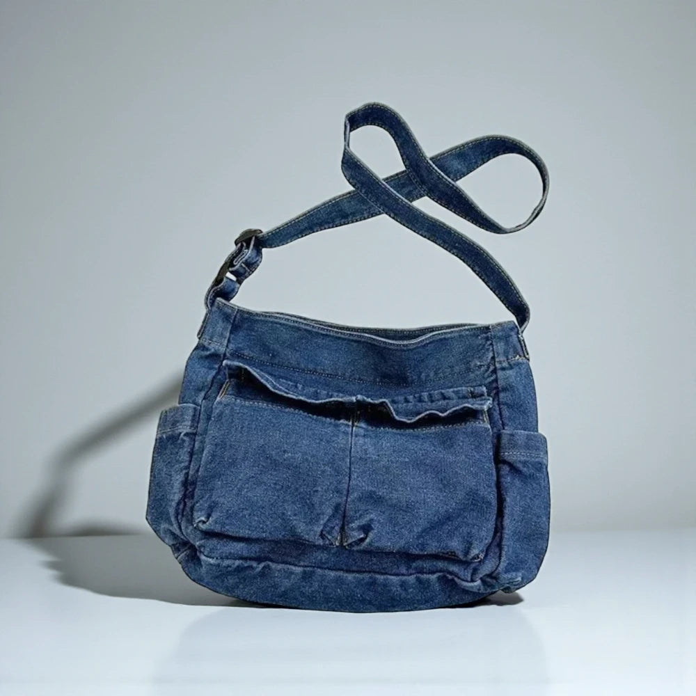 Sac bandoulière en jean