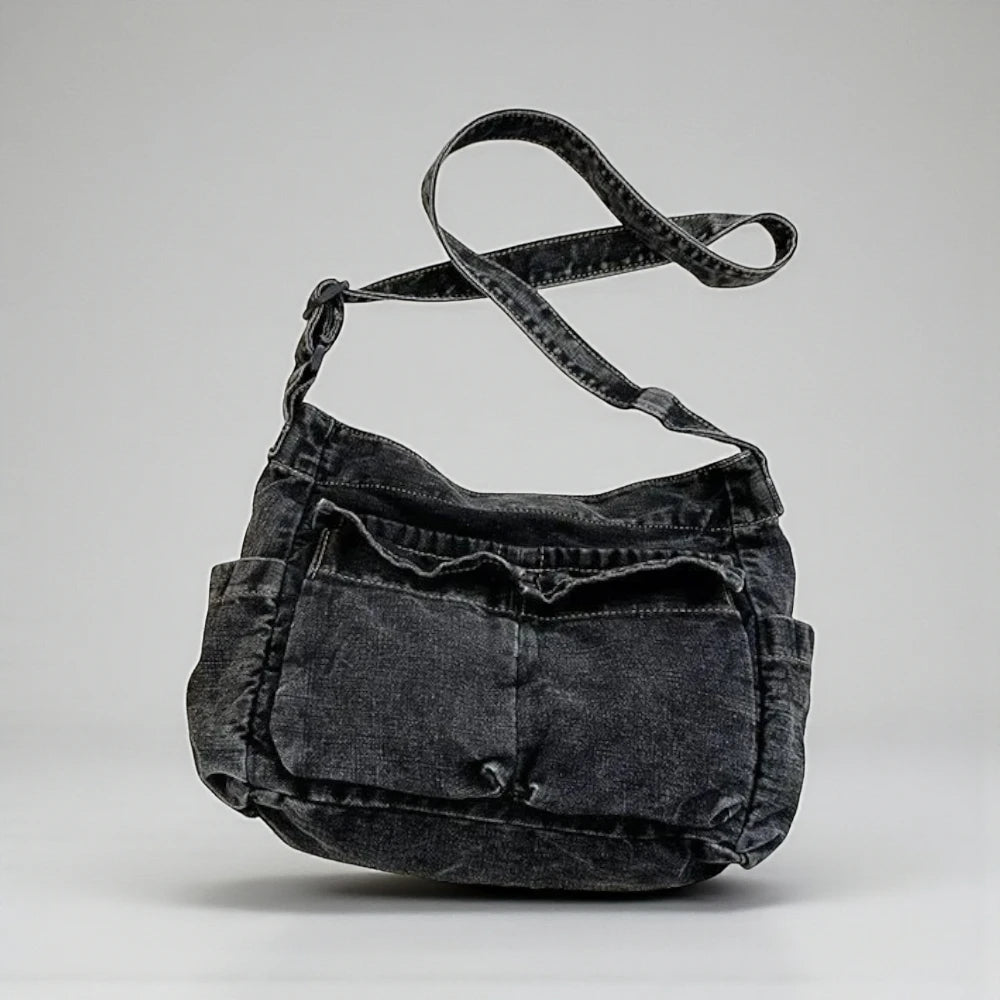 Sac bandoulière en jean