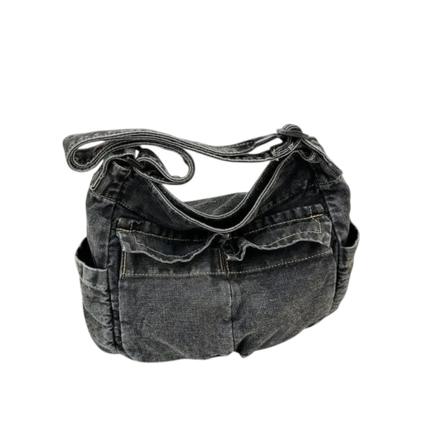 Sac bandoulière en jean