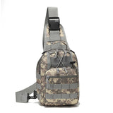 Sac bandoulière militaire gris camouflage