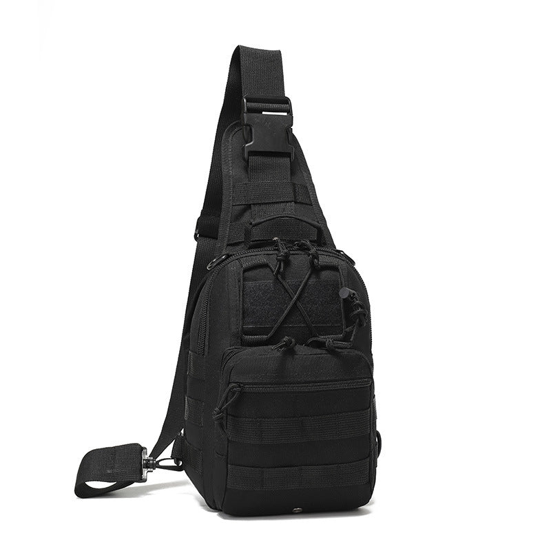 Sac bandoulière militaire noir