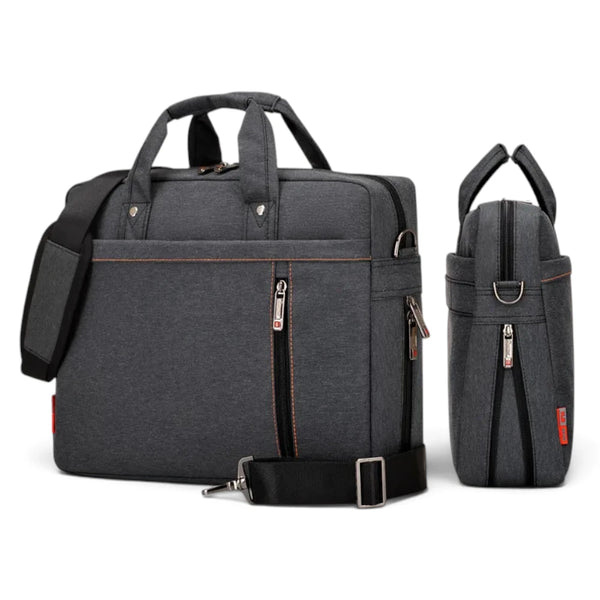 Sac bandoulière noir pour ordinateur portable