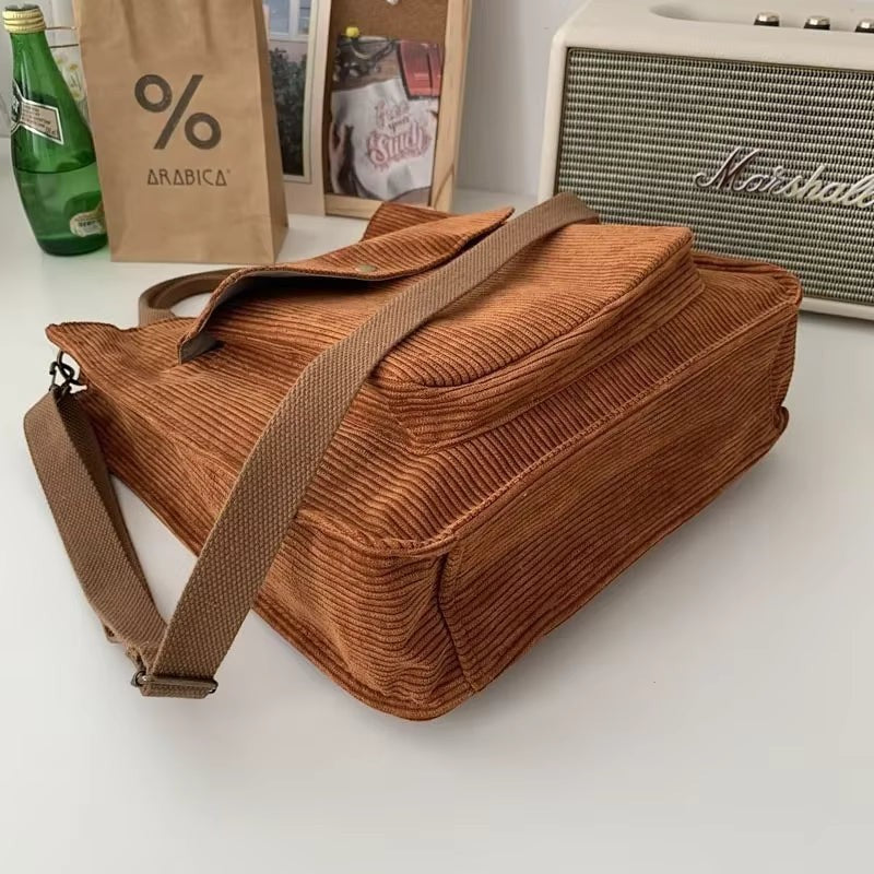 Sac bandoulière velours dessous