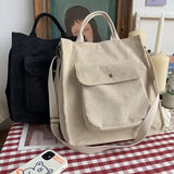 Sac bandoulière velours de face