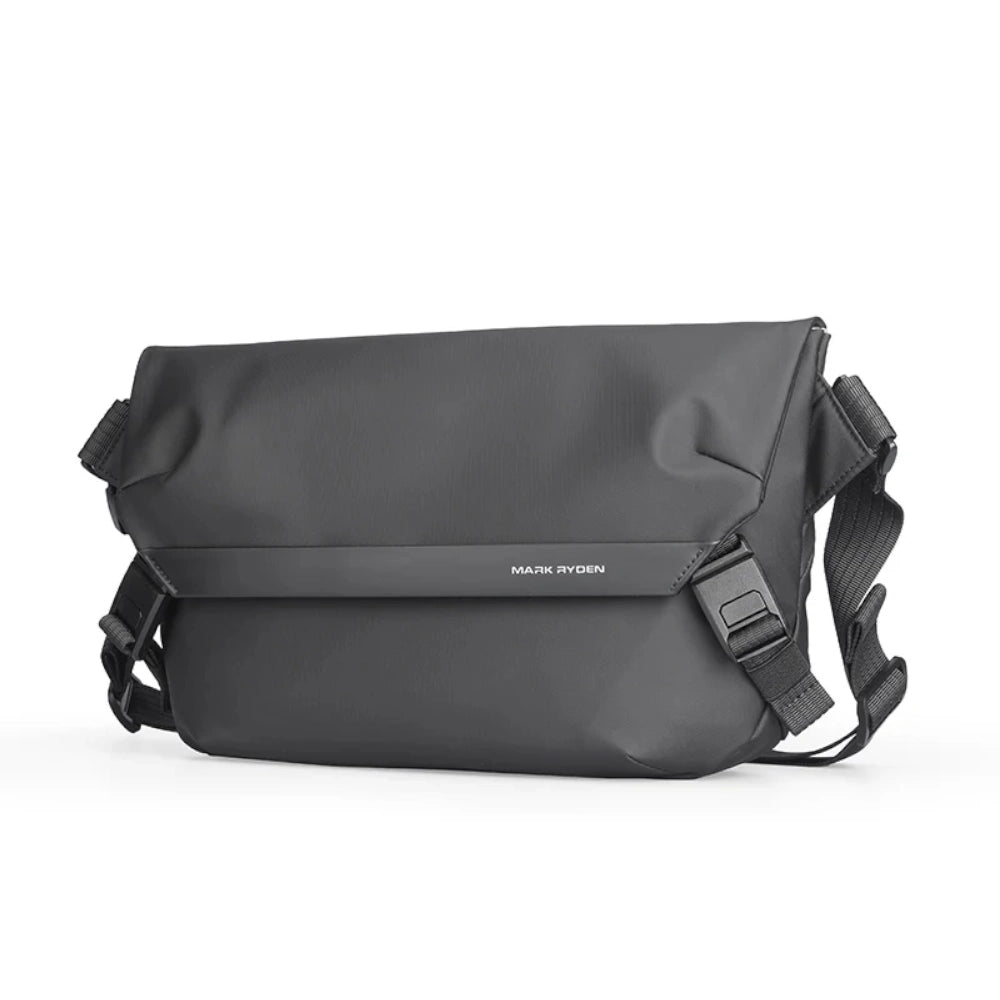 Sac besace bandoulière homme imperméable de trois quarts