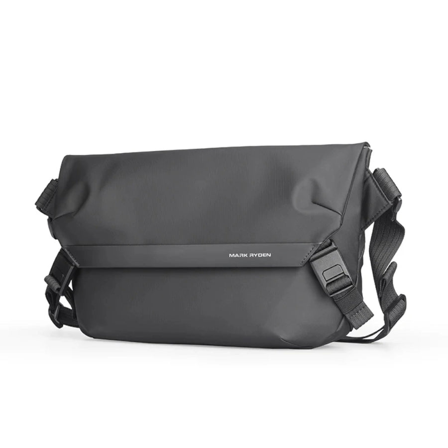 Sac besace bandoulière homme imperméable de trois quarts