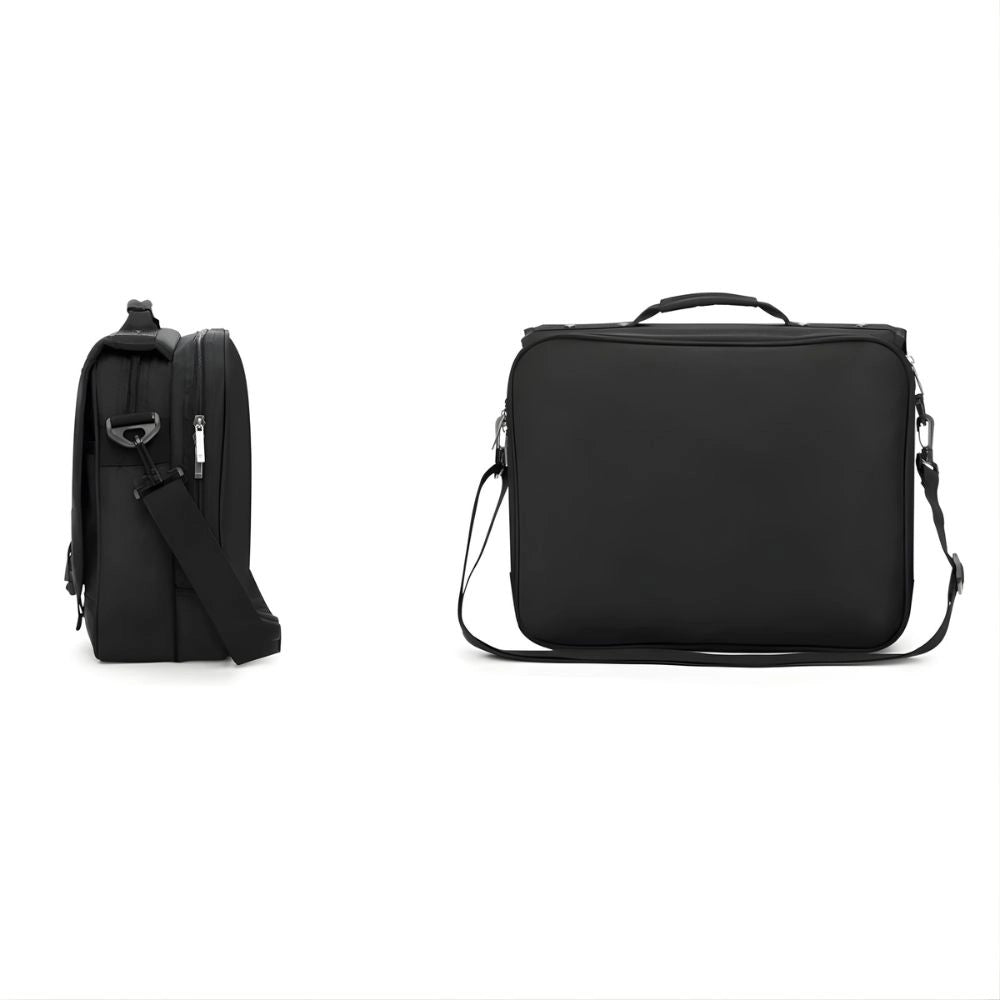 Sac besace ordinateur arrière et côté