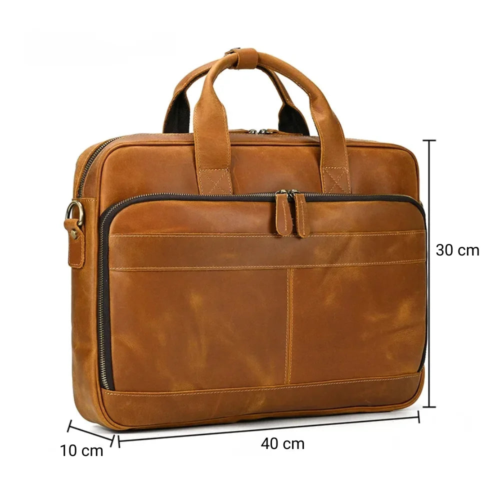 Sac cartable en bandoulière dimensions