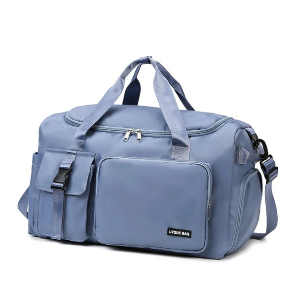 Sac de voyage femme convertible bleu