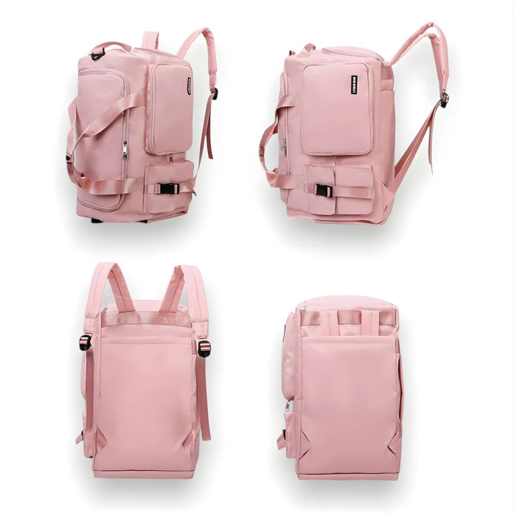 Sac de voyage femme convertible mode sac à dos