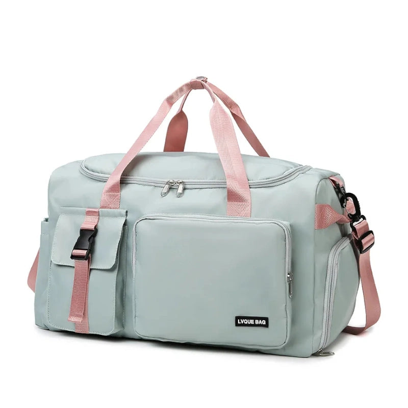 Sac de voyage femme convertible vert