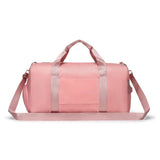 Sac de voyage femme léger et déperlant rose arrière