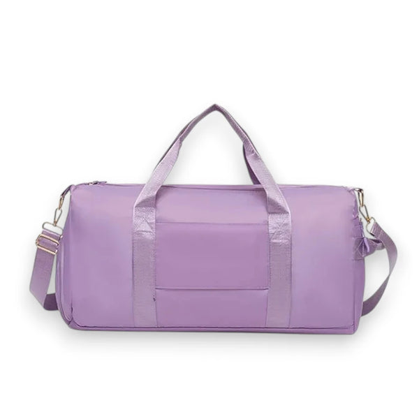 Sac de voyage femme léger et déperlant violet arrière