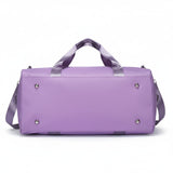 Sac de voyage femme léger et déperlant violet dessous