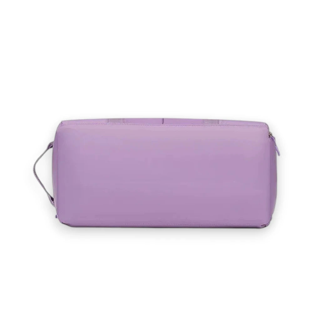 Sac de voyage femme léger et déperlant violet dessous