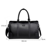 Sac de voyage imitation crocodile dimensions