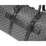 Sac de voyage mixte en similicuir détails passant