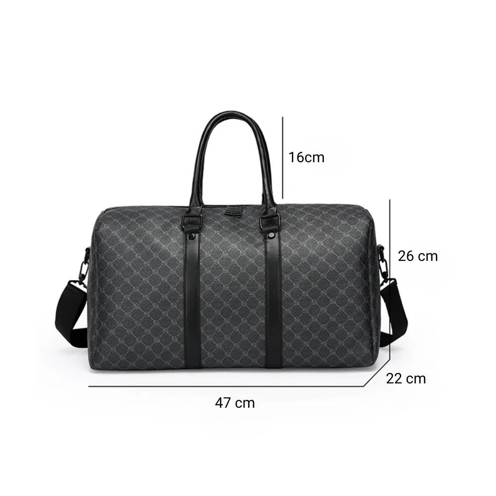 Sac de voyage mixte en similicuir dimensions