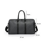 Sac de voyage mixte en similicuir dimensions