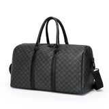 Sac de voyage mixte en similicuir de trois quarts