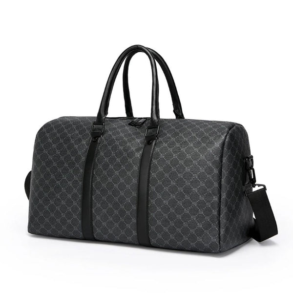 Sac de voyage mixte en similicuir de trois quarts