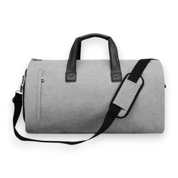 Sac de voyage pliable pour costume gris