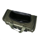 Sac de voyage sport & week-end vert kaki intérieur