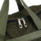 Sac de voyage sport & week-end vert kaki détails zip
